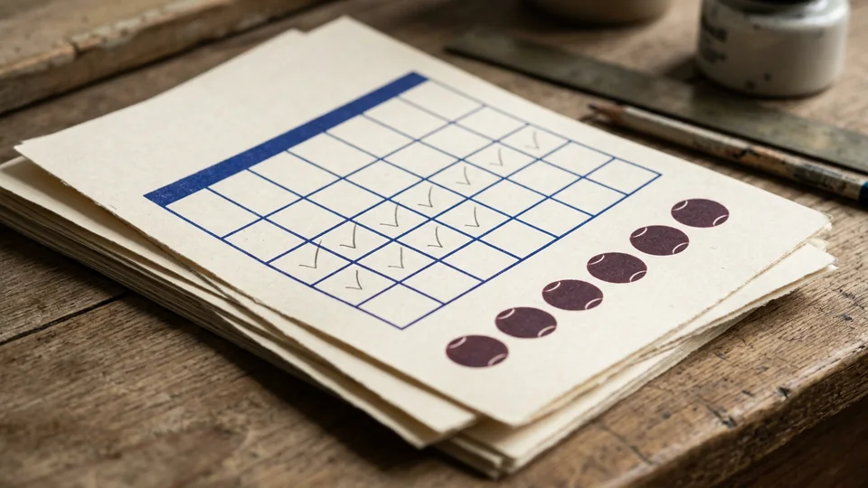 Lottery rules and historical results sheet